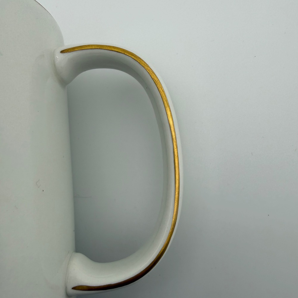 Vintage 1992 Ralph Lauren Polo Bear Wedgwood Mug Gold Trim Made in England Rare - Picture 12 of 13